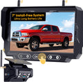 1080P HD Wireless Backup Camera: 1-Min Magnetic Easy Install No Wiring 7" Anti-Glare Monitor with Clear Night Vision